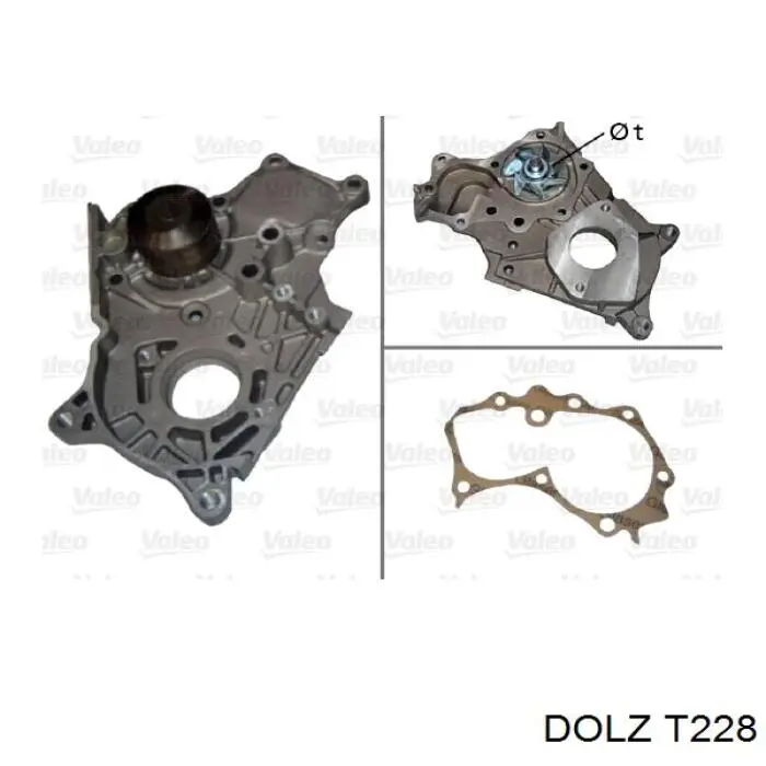 Pompa chłodząca wodna Dolz T228 cena, od 79,85 USD