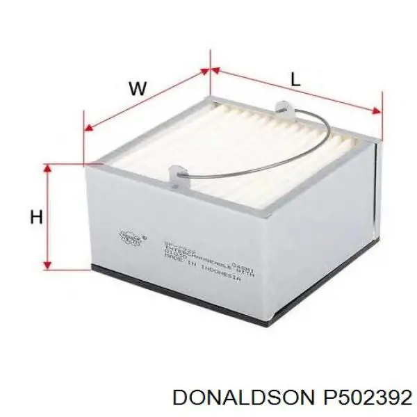 Filtr paliwa Donaldson P502392 cena, od 11,78 USD
