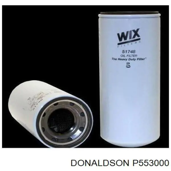 Do koszyka P553000 Donaldson Filtr oleju