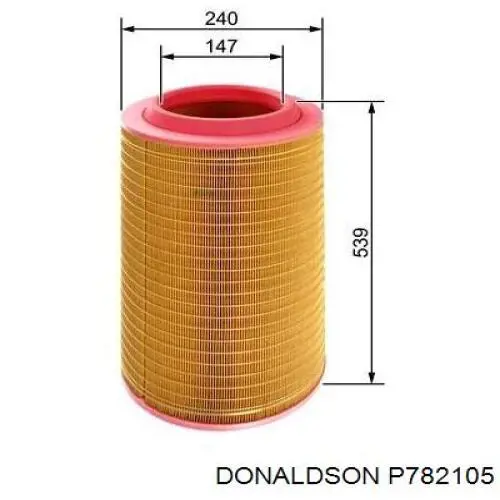 P782105 Donaldson Filtr powietrza