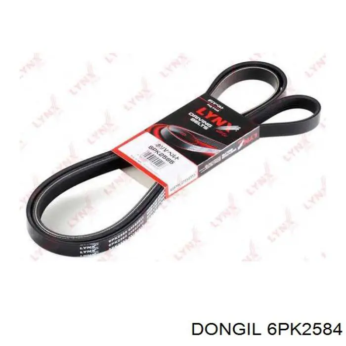 Pas napędowy mechanizmów Dongil 6PK2584 cena, od 28,76 USD