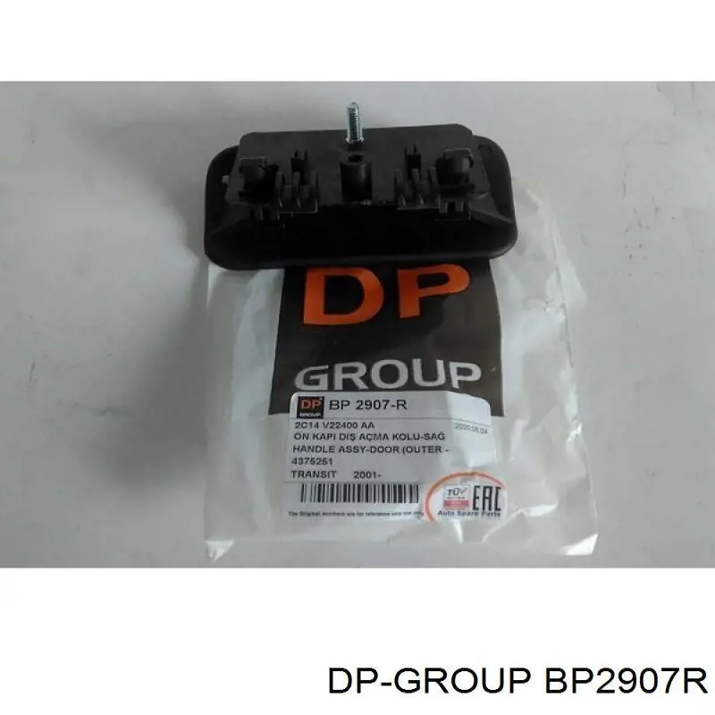 BP2907R DP Group Klamka drzwi przednich zewnętrzna prawa