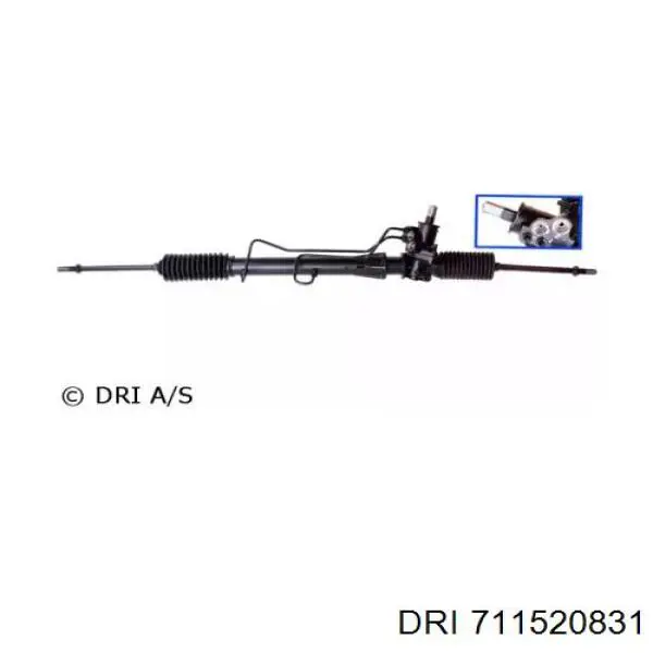 Listwa kierownicza (maglownica) do Renault Safrane I B54