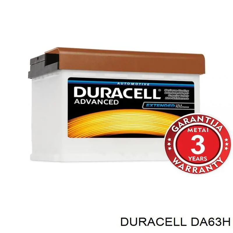 Bateria (akumulator) Duracell DA63H cena, od 115,55 USD