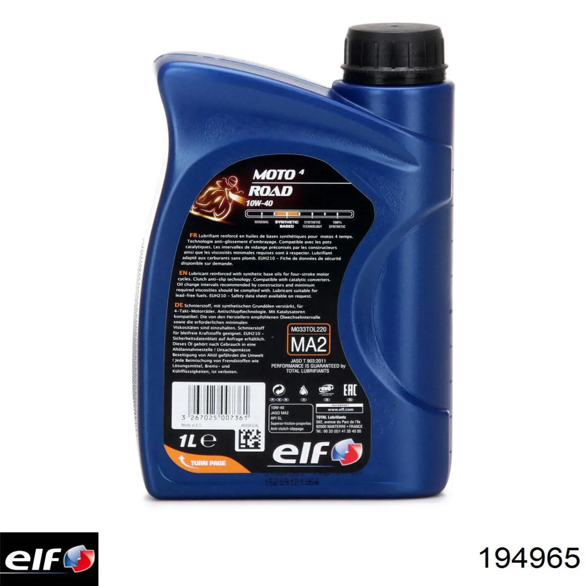 Olej do silnika ELF 194965 cena, od 13,58 USD