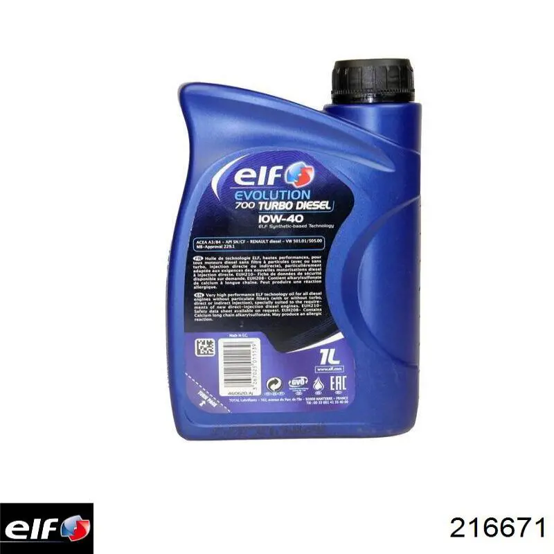 216671 ELF Olej do silnika