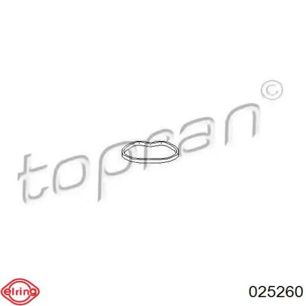 Uszczelka kolektora ssącego Elring 025260 cena, od 5,17 USD