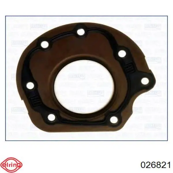 026821 Elring Uszczelniacz wału korbowego silnika tylny