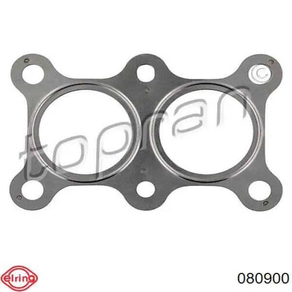 Do koszyka 080900 Elring Uszczelka rury odbiornika tłumika