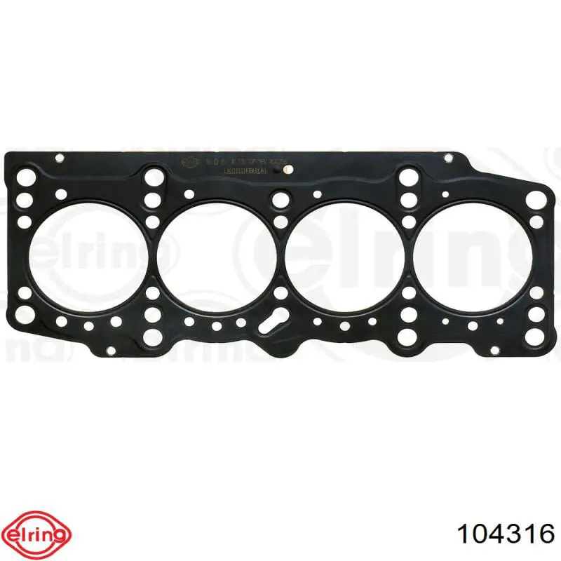 Uszczelka głowicy cylindrów Elring 104316 cena, od 20,07 USD