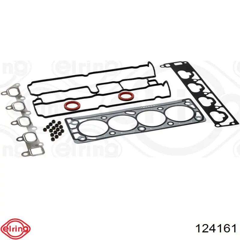 124.161 Elring zestaw uszczelek silnika górny