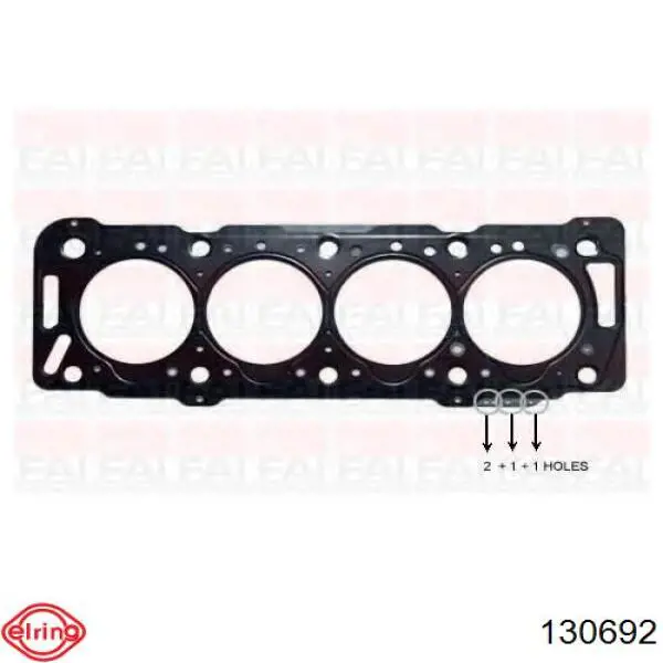Uszczelka głowicy cylindrów Elring 130692 cena, od 39,90 USD