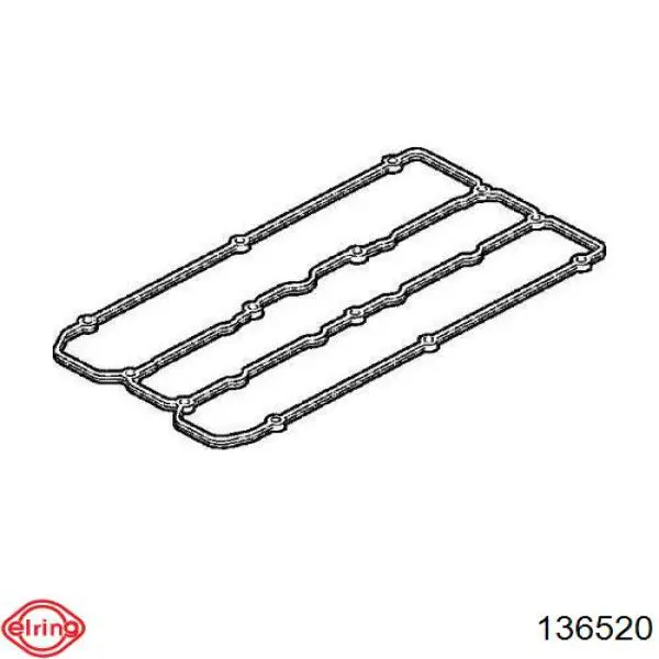 Uszczelka pokrywy zaworowej silnika Elring 136520 cena, od 8,71 USD