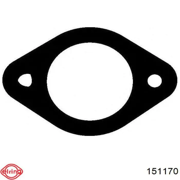 Uszczelka rury odbiornika tłumika Elring 151170 cena, od 3,82 USD