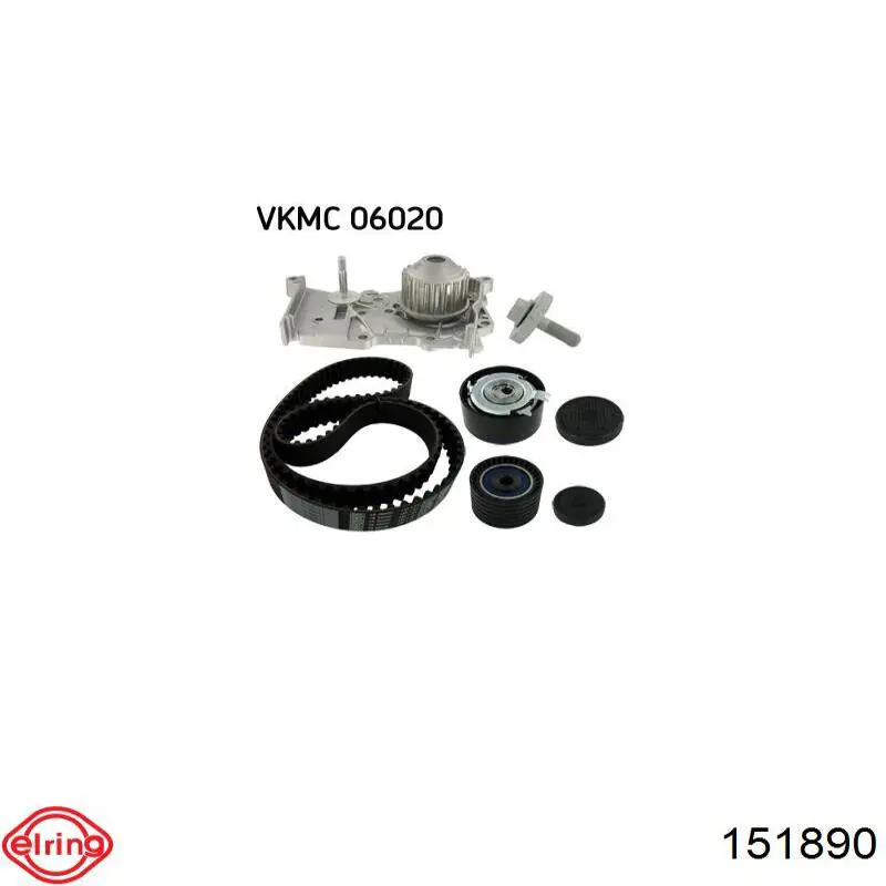 Do koszyka 151890 Elring Śruba głowicy cylindrów