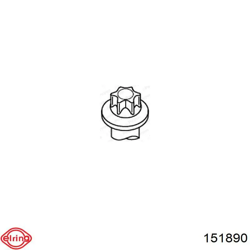 Śruba głowicy cylindrów Elring 151890 cena, od 22,08 USD