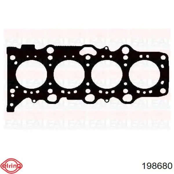 Uszczelka głowicy cylindrów Elring 198680 cena, od 40,18 USD