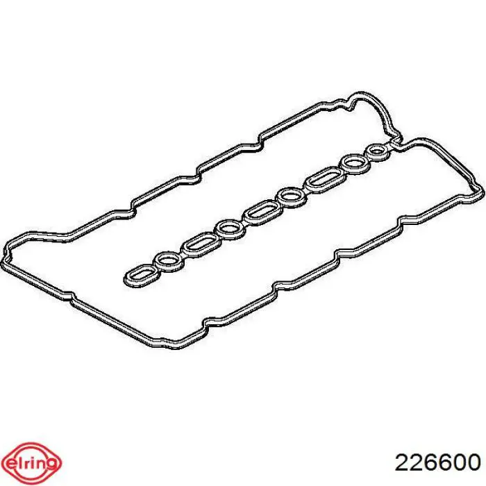 Uszczelka pokrywy zaworowej silnika Peugeot/Citroen 1607592080 cena, od 16,60 USD