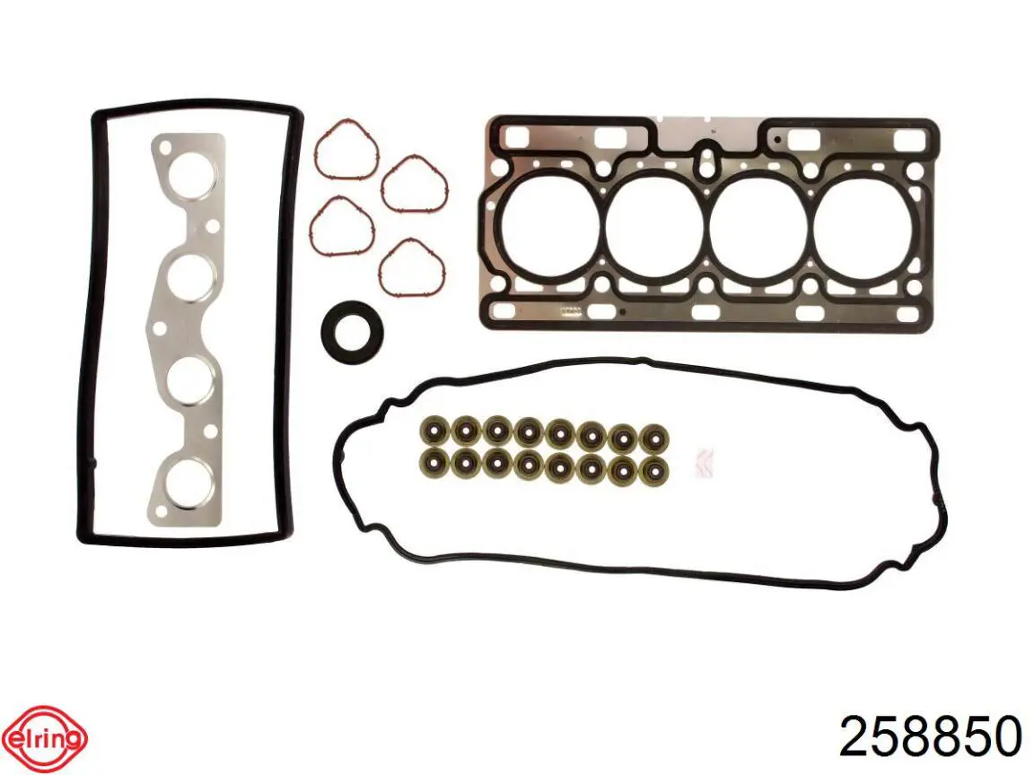Zestaw uszczelek silnika górny Elring 258850 cena, od 48,54 USD