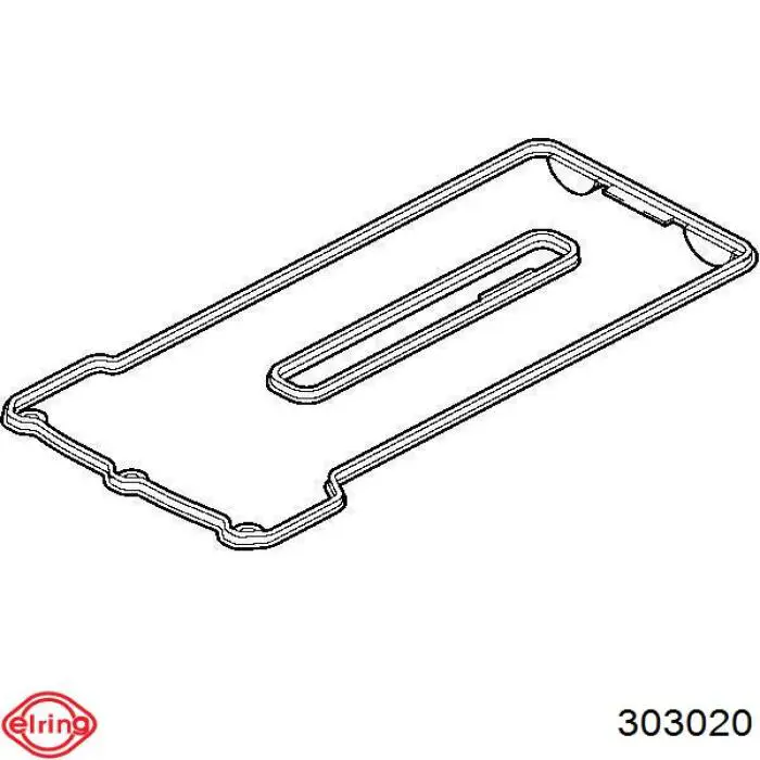 Uszczelka pokrywy zaworowej silnika, zestaw dla prawej strony Elring 303020 cena, od 27,16 USD