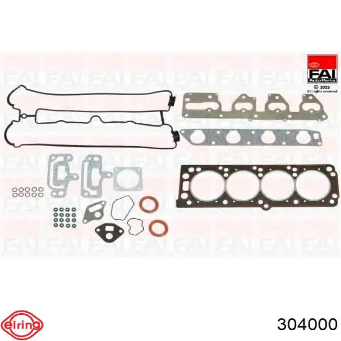 Zestaw uszczelek silnika górny Elring 304000 cena, od 71,33 USD