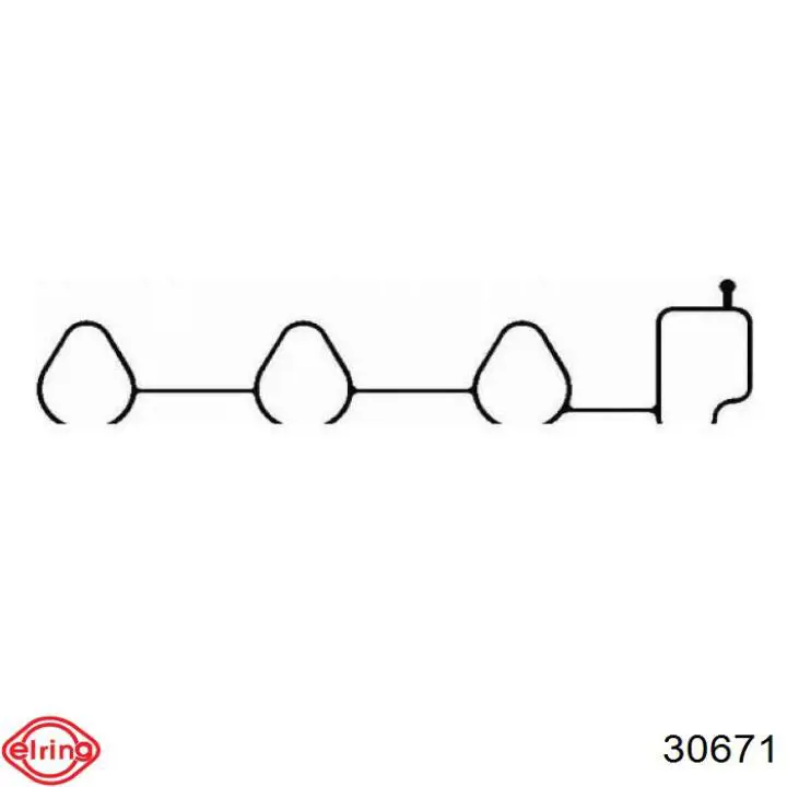 30671 Elring Uszczelka pompy wodnej