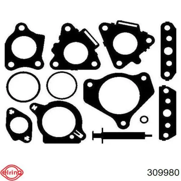 Uszczelka turbiny, zestaw montażowy Elring 309980 cena, od 35,07 USD