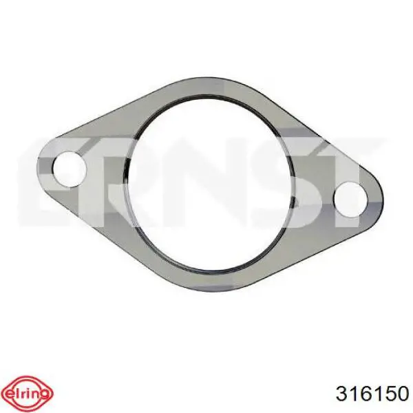316.150 Elring uszczelka rury odbiornika tłumika