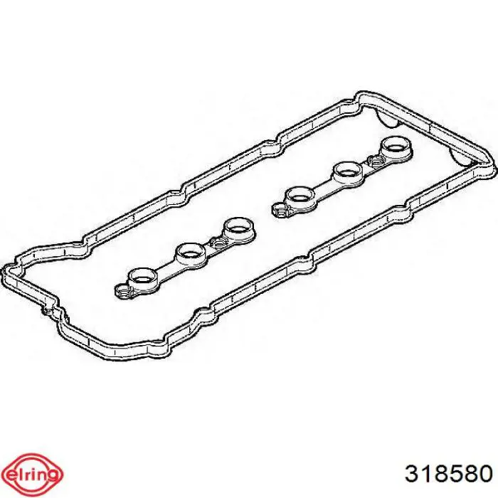 Uszczelka pokrywy zaworowej silnika, zestaw Elring 318580 cena, od 35,74 USD