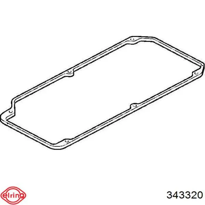 Uszczelka pokrywy zaworowej silnika Mitsubishi MD334458 cena, od 12,92 USD