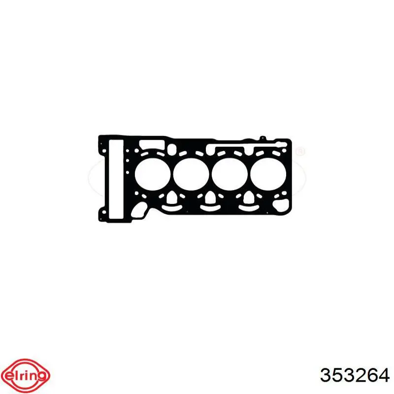 Do koszyka 353264 Elring Uszczelka głowicy cylindrów