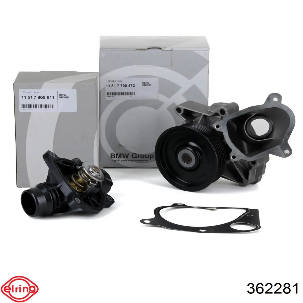 Uszczelka pompy wodnej Elring 362281 cena, od 7,44 USD