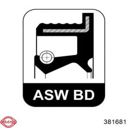 Do koszyka 1686556580 Peugeot/Citroen Uszczelniacz półosi prawej mostu przedniego
