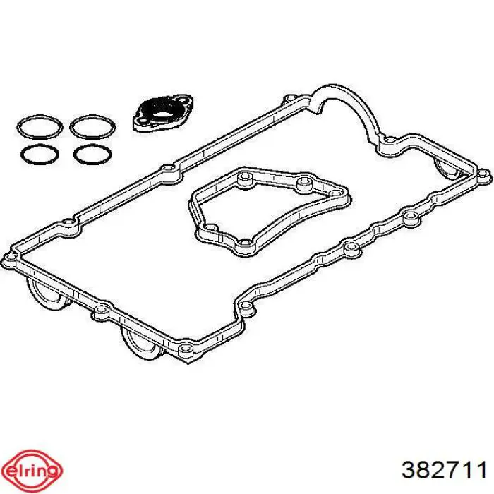 Uszczelka pokrywy zaworowej silnika, zestaw Elring 382711 cena, od 92,63 USD