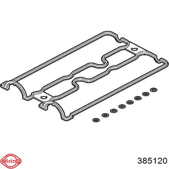 Uszczelka pokrywy zaworowej silnika Elring 385120 cena, od 17,53 USD