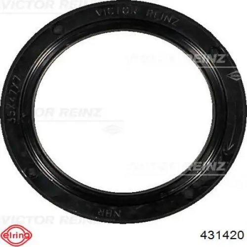 Do koszyka 431420 Elring Uszczelniacz wału korbowego przedni