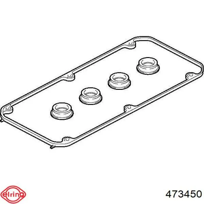 Uszczelka pokrywy zaworowej silnika, zestaw Elring 473450 cena, od 41,87 USD