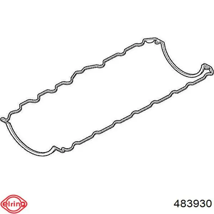 Uszczelka głowicy cylindrów prawa Elring 483930 cena, od 81,76 USD