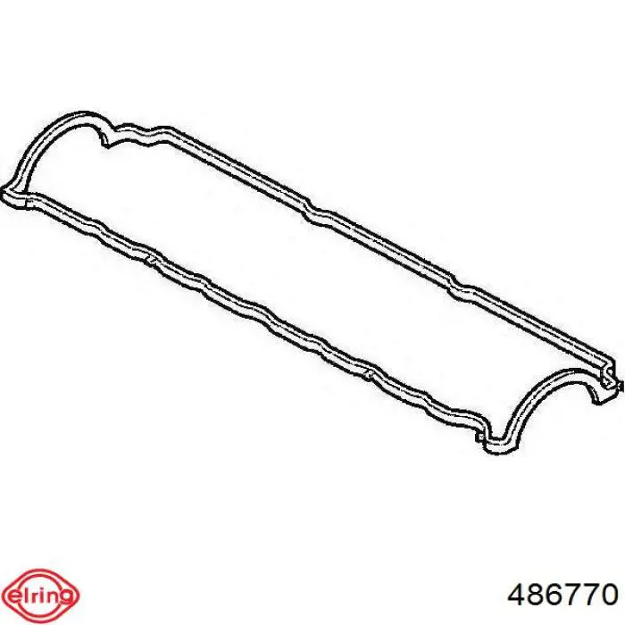 Uszczelka pokrywy zaworowej silnika Elring 486770 cena, od 5,34 USD