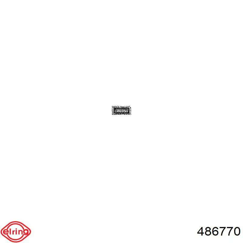 Do koszyka 486770 Elring Uszczelka pokrywy zaworowej silnika