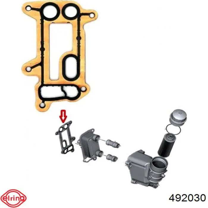 Uszczelka adaptera filtra oleju BGA AX0905 cena, od 16,08 USD