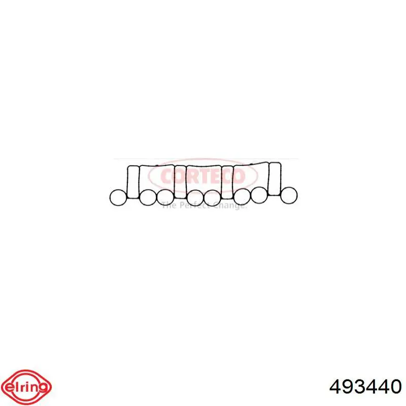 Uszczelka kolektora ssącego 2125015 Le.ma.