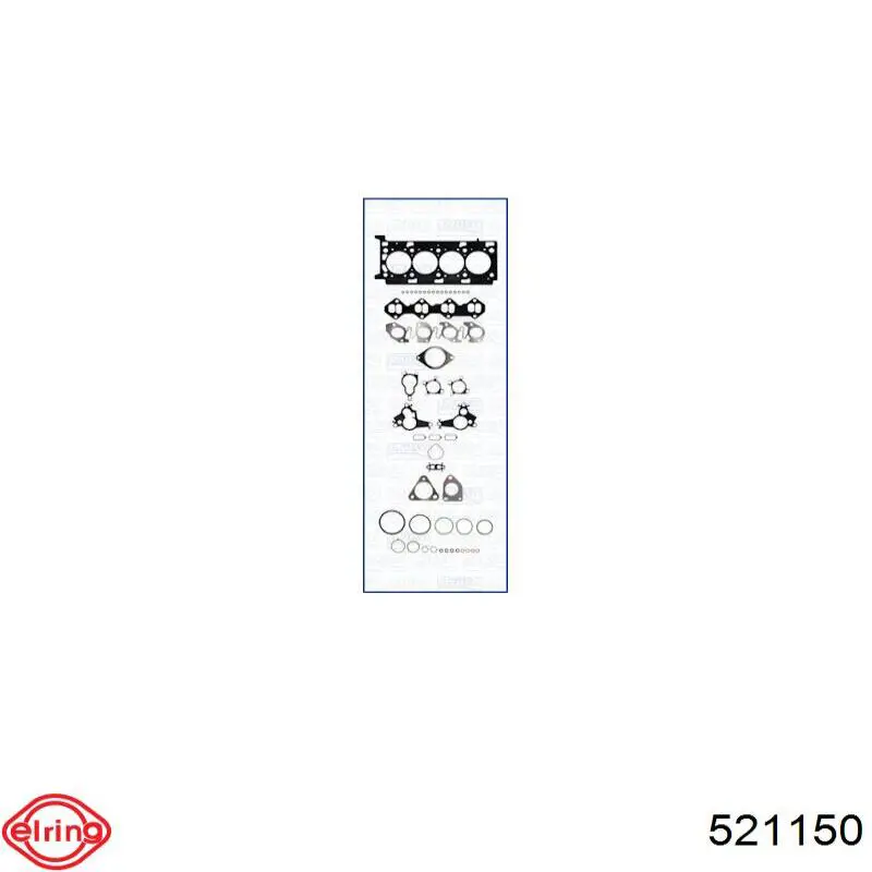 Zestaw uszczelek silnika górny Elring 521150 cena, od 165,70 USD