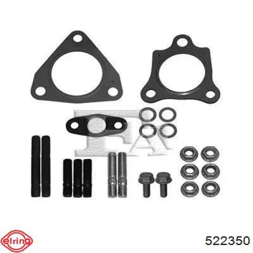 Uszczelka turbiny, zestaw montażowy Elring 522350 cena, od 28,48 USD