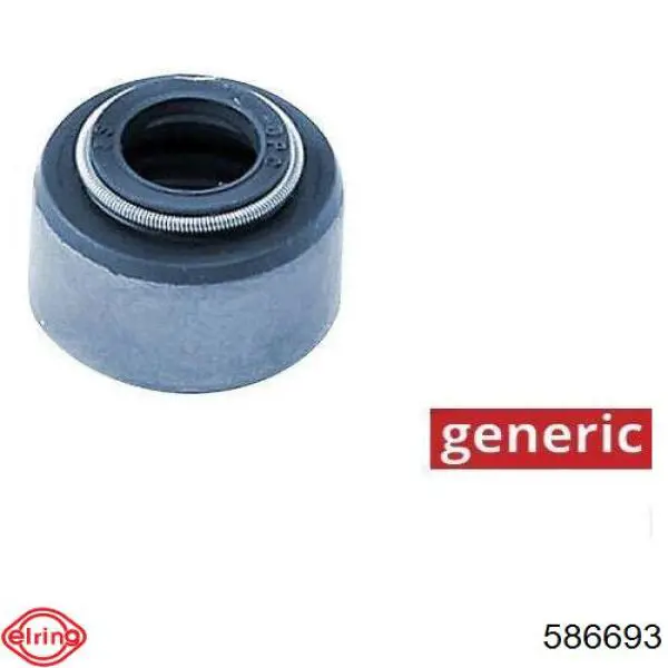 Uszczelniacz zaworu dolotowego/wylotowego Elring 586693 cena, od 0,81 USD