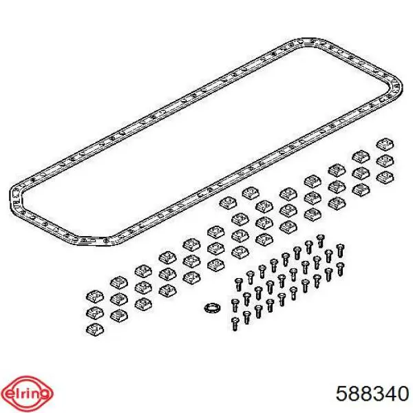 Uszczelka pokrywy zaworowej silnika Ajusa 11140200 cena, od 35,38 USD
