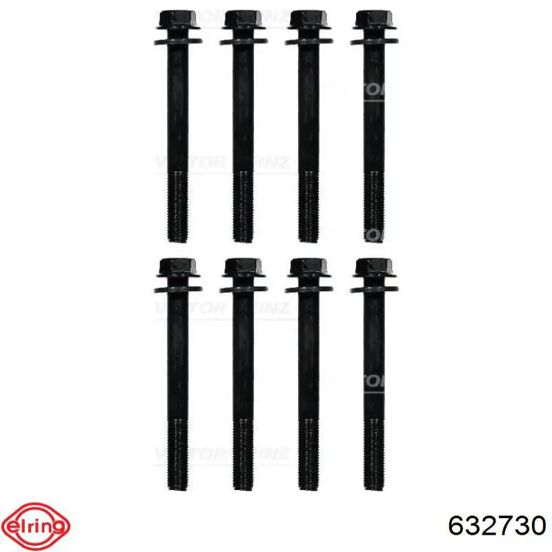 Śruba głowicy cylindrów Elring 632730 cena, od 35,73 USD