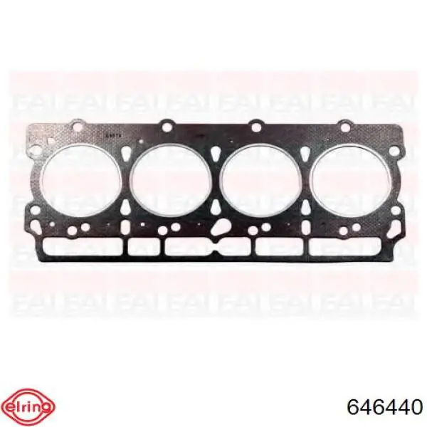 Uszczelka głowicy cylindrów Elring 646440 cena, od 17,03 USD