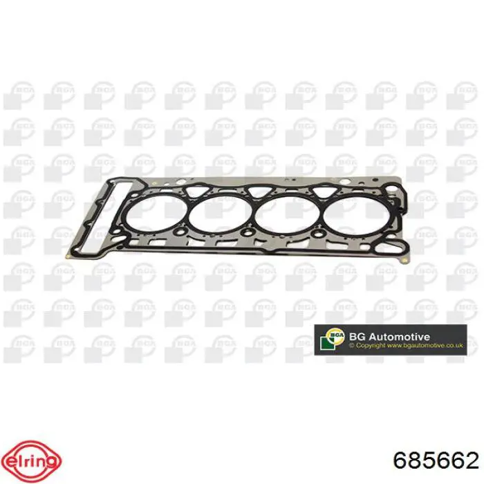 Do koszyka 685662 Elring Uszczelka głowicy cylindrów