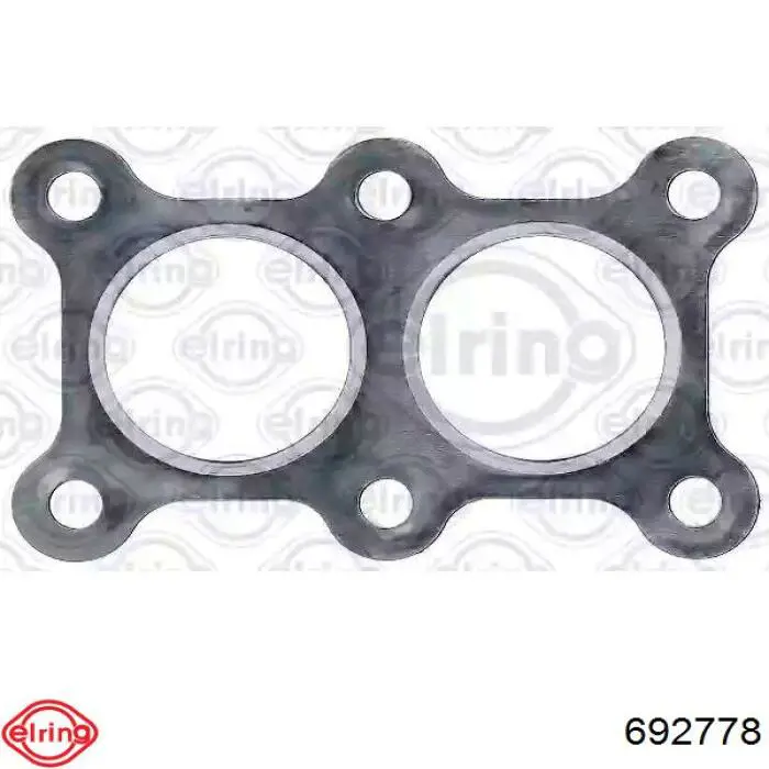 Uszczelka rury odbiornika tłumika Elring 692778 cena, od 6,89 USD